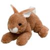 AURORA Кролик светло-коричневый лежащий 15 см.