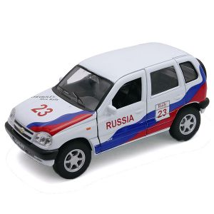 Игрушка модель машины 1:34-39 Chevrolet Niva Rally.