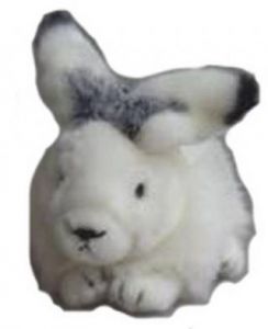 AURORA Игрушка Мягкая Кролик белый 30 см